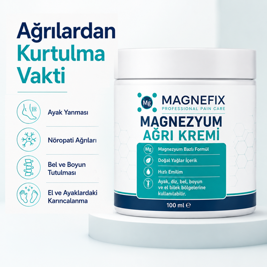 Magnefix Magnezyumlu Masaj Kremi