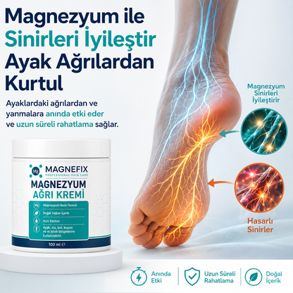 Magnefix Magnezyumlu Masaj Kremi